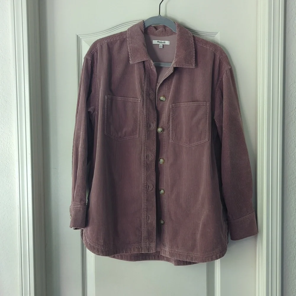 Madewell - Corduroy Kentwood Oversized Shirt Jacket - XS - Picture 8 of 13